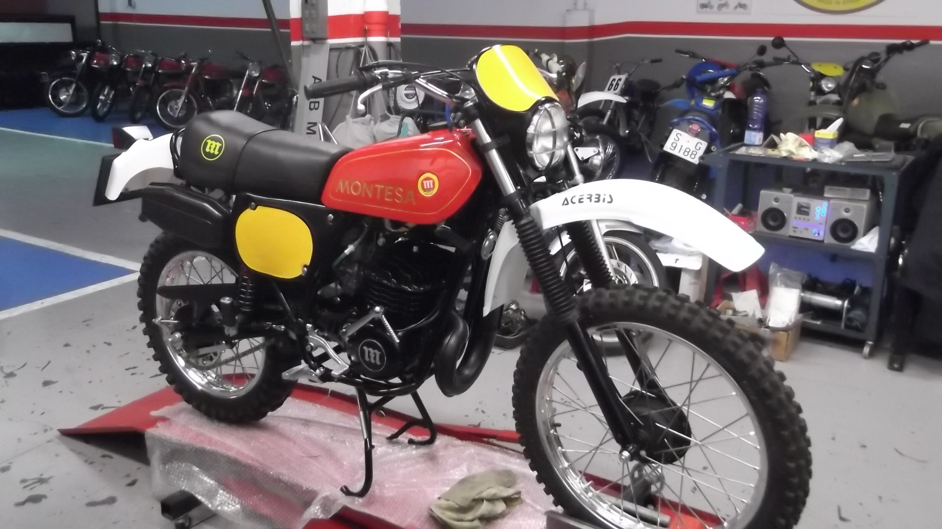 MONTESA ENDURO 360 H6 Restauración Moto Clásica Juan Carlos Caño
