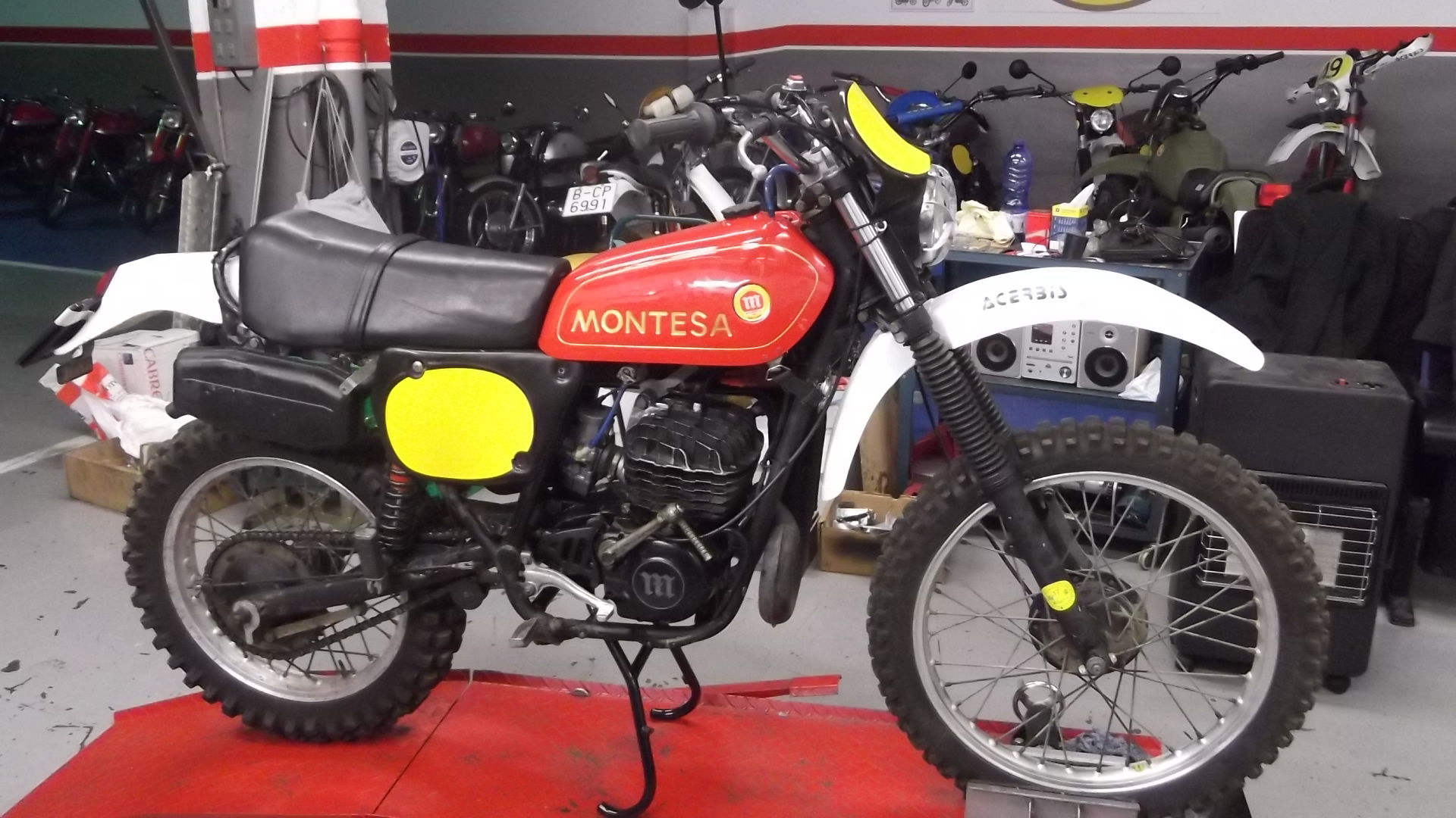 MONTESA ENDURO 360 H6 Restauración Moto Clásica Juan Carlos Caño